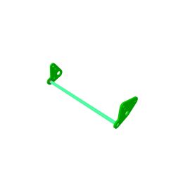 Toro 120-0196-03 Rear Pivot Bar 