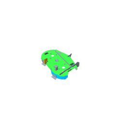 Toro 121-0733 42" Deck & Decal Assembly - TOR 121-0733