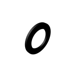 Toro 121-6840 Rubber Washer 