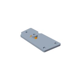 Toro 125-2542 Frame Plate 