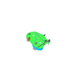 Toro 125-5482 42" Deck & Decal Assembly (Service) 