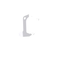 Toro 127-1903 Left Hand Muffler Bracket - TOR 127-1903