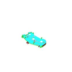 Toro 127-3356 60" Deck Assembly - TOR 127-3356