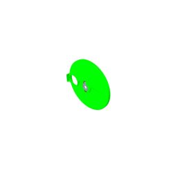 Toro 127-6840 Wheel Cover Assembly - TOR 127-6840