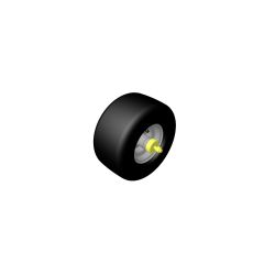 Toro 127-9540 Wheel & Axle Assembly - TOR 127-9540