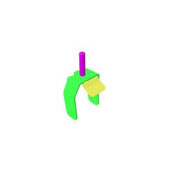 Toro 130-0670-03 Caster Fork Assembly - TOR 130-0670-03