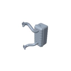 Toro 130-0675 Muffler - TOR 130-0675