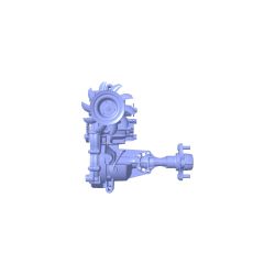 Toro 131-3640 Left Hand Hydro Transmission Assembly - TOR 131-3640