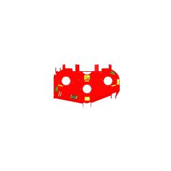 Toro 131-7716 Deck Decal Assembly - TOR 131-7716