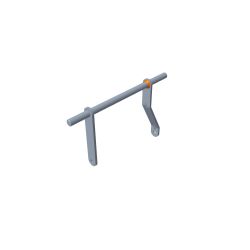 Toro 132-6890 Right Hand Bellcrank - TOR 132-6890