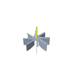 Toro 136-4140-03 Bag Fill Fan Assembly - TOR 136-4140-03