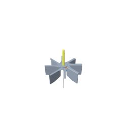 Toro 136-4140-03 Bag Fill Fan Assembly - TOR 136-4140-03
