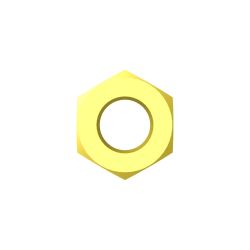 Toro 139-2581 Hex Jam Nut - TOR 139-2581