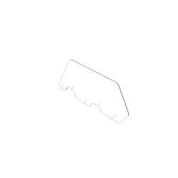 Toro 144-1573 Right Hand Deck Rake Decal - TOR 144-1573