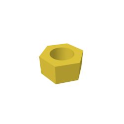 Toro 32153-3 Side Deform Hex Nut - TOR 32153-3