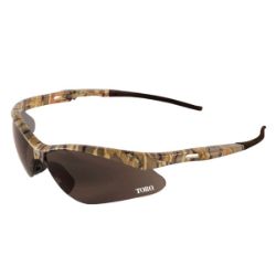 Toro 58934 Brown Anti-Fog Lens Safety Glasses 