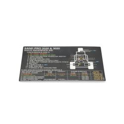Toro 95-0646 Service Decal - TOR 95-0646