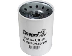 Buyers Products U3L3FE Replacement Filter Element - 10 Micron - 60 GPM - HFA2-Series, HFA3-Series, HFA4-Series - BUY U3L3FE