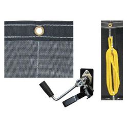 Buyers Products DTR5511 5-1/3 X 11-1/2 Mesh Tarp & Hardware Kit for 5531000 & 5531006 