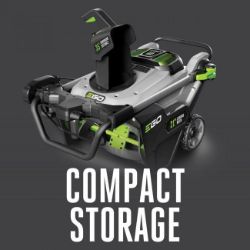 EGO SNT2101 21" 56V Power+  Single Stage Snow Blower w/ (2) 4.0Ah Batteries & 320W Charger - EGO SNT2101