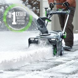 EGO SNT2101 21" 56V Power+  Single Stage Snow Blower w/ (2) 4.0Ah Batteries & 320W Charger - EGO SNT2101