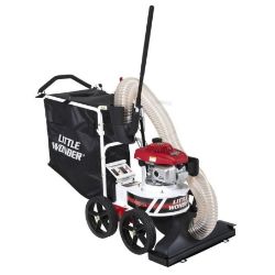 Little Wonder 5511-02-01 Pro Vac SI 187cc 5.1hp Gas Walk Behind Leaf & Debris Vacuum Shredder w/ Honda GSV190 Engine 