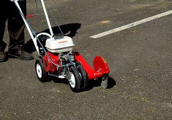 Little Wonder 6236-00-01 Pro 118cc 3.5hp Gas Walk Behind Push Crack Cleaner w/ Honda GX120 Engine - LW 6236-00-01