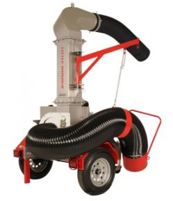 Little Wonder 8355-04-01 Truck Loader 6950cfm 35hp Tow-Behind Trailer w/  B&S Vanguard Engine - LW 8355-04-01