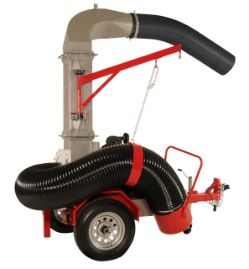 Little Wonder 8355-04-01 Truck Loader 6950cfm 35hp Tow-Behind Trailer w/  B&S Vanguard Engine - LW 8355-04-01