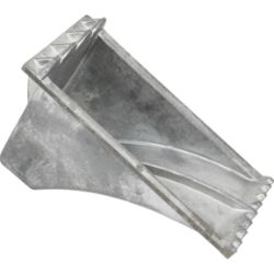 Buyers Products WC1267 Aluminum Wheel Chock - 6-1/4" x 12-1/4" x 7" - BUY WC1267