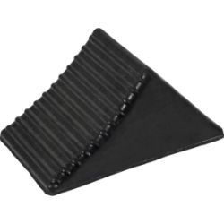 Buyers Products WC1467A Rubber Wheel Chock - 5" x 6" x 5" - BUY WC1467A