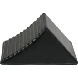 Buyers Products WC1467A Rubber Wheel Chock - 5" x 6" x 5" - BUY WC1467A