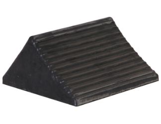 Buyers Products WC1468A Rubber Wheel Chock - 8" x 6" x 5" 