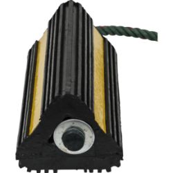 Buyers Products WC24483 Rubber Wheel Chock Pair with Rope - BUY WC24483