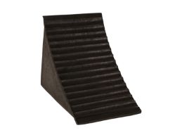 Buyers Products WC2556A Heavy-Duty Rubber Wheel Chock - 7" x 10.25" x 8.13" - BUY WC2556A