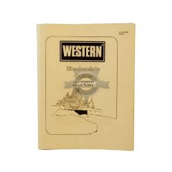 Western Plow 62880 Cable Operated Power Unit Pump Service and Repair Manual 