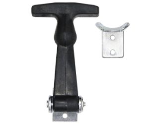 Buyers Products WJ201A 4-7/8" Rubber Hood Catch with "A" Bracket 