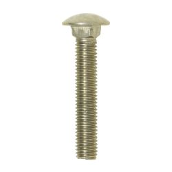 BOSS 143-0602 1/2-13 x 3 ST/ST Carriage Bolt 