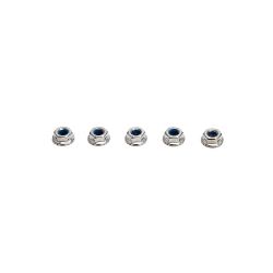 BOSS 143-0727 5/16-18 Serrated Patch Stainless Steel HF Nut (5 Pack) - BOSS 143-0727