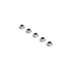 BOSS 143-0727 5/16-18 Serrated Patch Stainless Steel HF Nut (5 Pack) - BOSS 143-0727