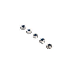 BOSS 143-0727 5/16-18 Serrated Patch Stainless Steel HF Nut (5 Pack) - BOSS 143-0727