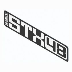 BOSS 143-2575 STX Logo Decal 