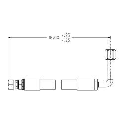 Boss 143-4608 Hydro Hose Assembly 