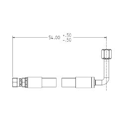 Boss 143-4610 Hydro Hose Assembly 