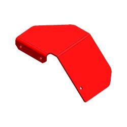 Boss 143-4654-01 Red Front Right Fender 