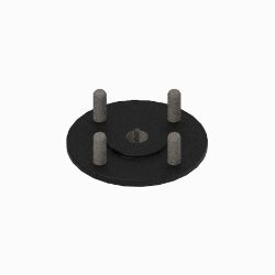 BOSS 143-6792 4 Plug 1" Taper Wheel Hub 