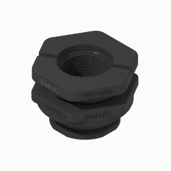 BOSS 143-7028 2.0 FP MFLD x 2.0 FNPT Bulkhead Fitting 
