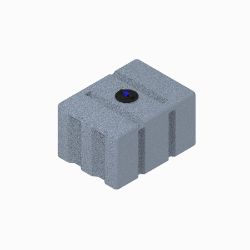 BOSS 143-7072 Loaf 200-Gallon Tank 