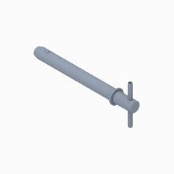 BOSS 143-7120 1/2 x 3-1/2 Quick Pin CZ Ball Detent 