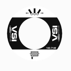 BOSS 143-7148 Boom/Hose Reel Power Decal 